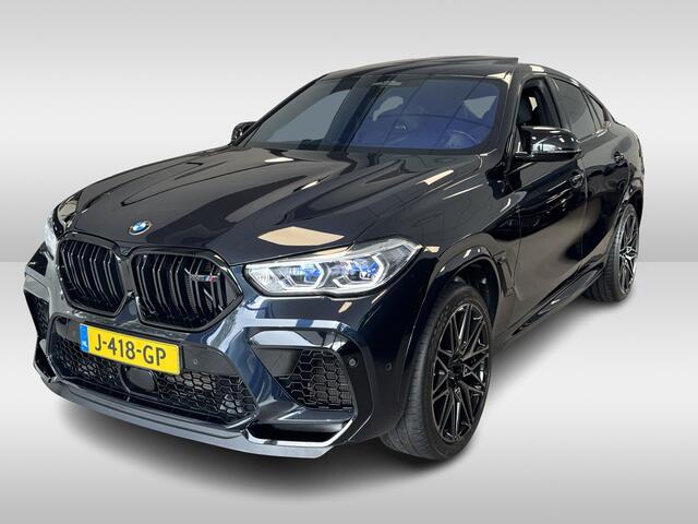 BMW X6 M Competition / Trekhaak / Panoramadak / 360Camera / Head-up / Rear Entertainment / Bowers & Wilkens / 22'' / Softclose / Intr.voorverwarming / Carbon intr. / Stoelventilatie / Stuur+Stoelverwarming / DAB