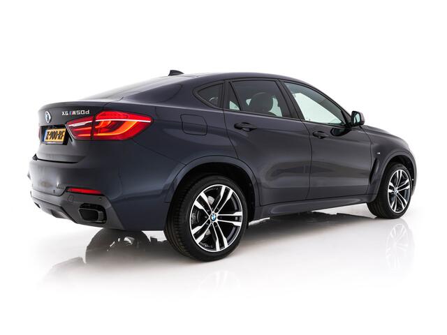 BMW X6 M50d (INCL-BTW) Aut. *PANO | HEAD-UP | LEATHER | FULL-LED | HARMAN/KARDON | DIGI-COCKPIT | CAMERA | MEMORY-PACK | HEATED-COMFORTSEATS | NAVI-FULLMAP | SHIFT-PADDLES | PRIVACYGLASS | 20"ALU*
