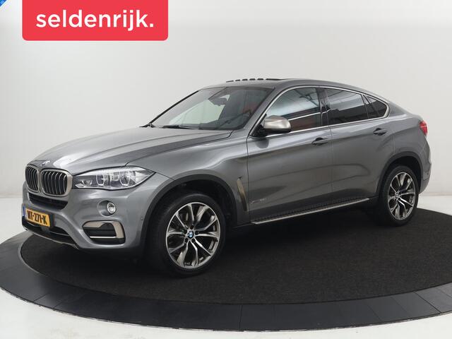 BMW X6 xDrive35i High Executive | Schuifdak | Adaptive cruise | Bang& Olufsen | Leder | Stoelverwarming | Carplay | Camera | Keyless | Navigatie | Stuurverwarming | Origineel NL