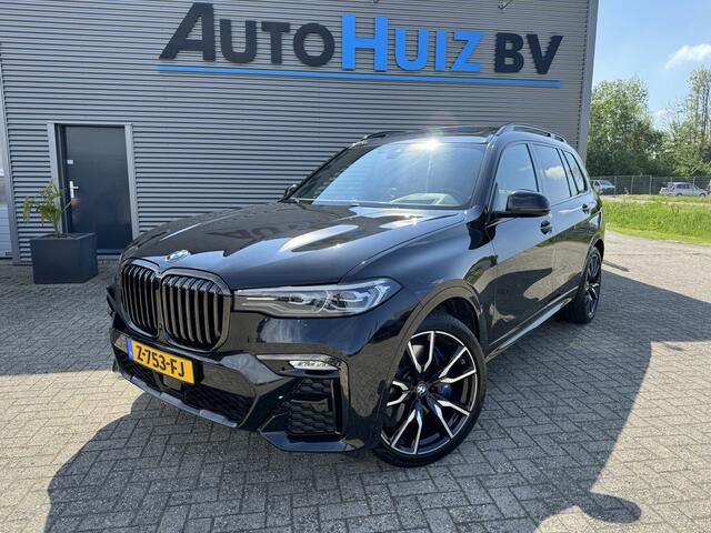 BMW X7 xDrive40d 340 PK High Executive M Sport Executive Drive Pro 7 Zits Trekhaak Panoramadak Harman- Kardon ACC 4WD besturing Luchtvering Standkachel Stuurverwarming Stoelventilatie 360 Graden Camera BMW Garantie