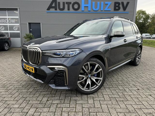 BMW X7 M50i High Executive M Sport Executive Drive Pro 7-Zits Skylounge Laser Licht 22 Inch Stoelventilatie stuurverwarming Harman-Kardon Carplay Rear Seat Entertainment Night Vision Standkachel