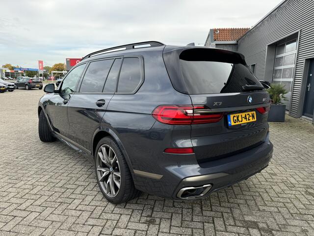 BMW X7 M50i High Executive M Sport Executive Drive Pro 7-Zits Skylounge Laser Licht 22 Inch Stoelventilatie stuurverwarming Harman-Kardon Carplay Rear Seat Entertainment Night Vision Standkachel