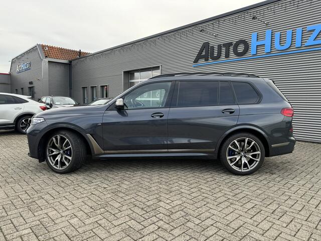 BMW X7 M50i High Executive M Sport Executive Drive Pro 7-Zits Skylounge Laser Licht 22 Inch Stoelventilatie stuurverwarming Harman-Kardon Carplay Rear Seat Entertainment Night Vision Standkachel