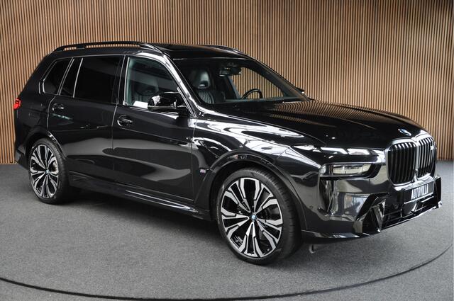 BMW X7 M60i xDrive M-sport 7-Pers. Pano Massage 360 Head Up Alcantara b. hemel Bowers & Wilkins Skylounge BTW auto