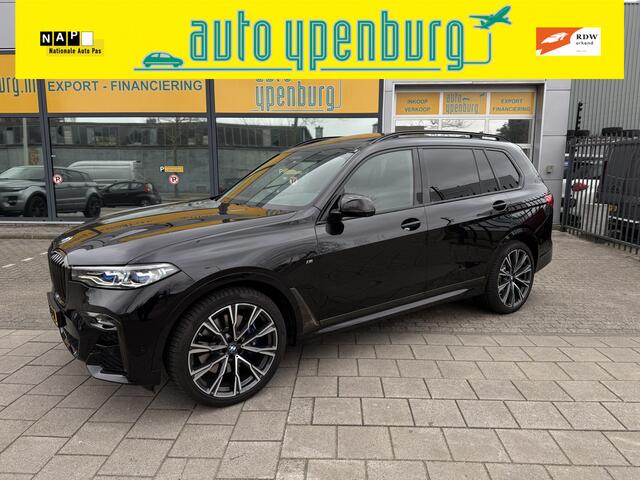 BMW X7 M50i High Executive * M-Sport * Panoramadak * Sfeerverlichting * Headup * Elec Trekhaak *