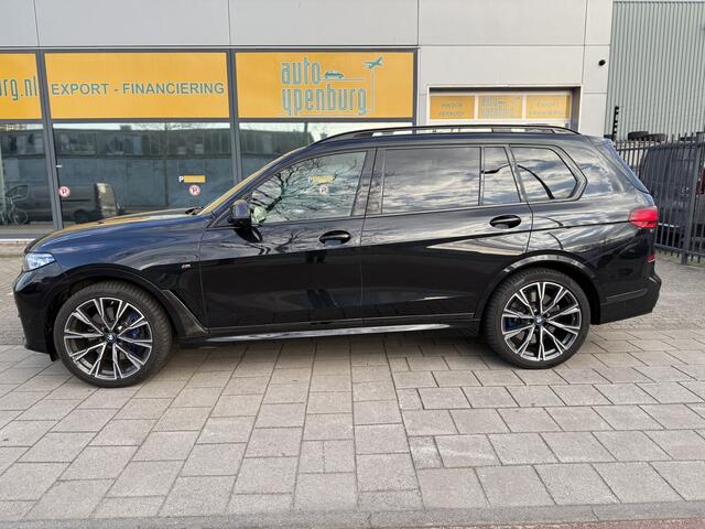 BMW X7 M50i High Executive * M-Sport * Panoramadak * Sfeerverlichting * Headup * Elec Trekhaak *