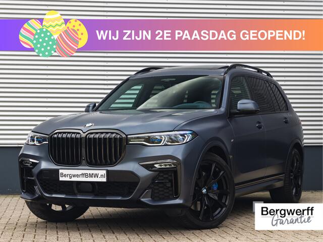 BMW X7 M50i - 6-Zits - Edition ''Dark Shadow'' - 1-Hand - Bowers & Wilkins - Standkachel