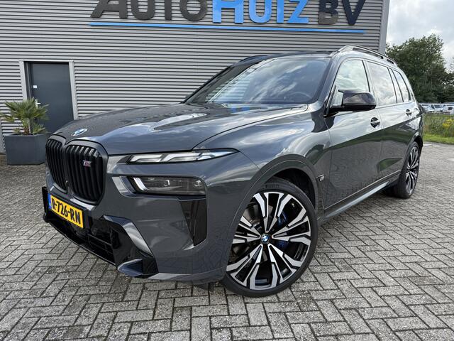 BMW X7 M60i xDrive M Sport Pro Exclusive Pack Skylounge Panoramadak Bowers & Wilkins Sound Stoelmassage & Ventilatie Trekhaak 23 Inch Standkachel Carbon Exterieur Vol!
