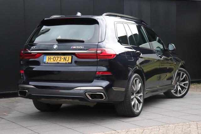 BMW X7 M50i High Executive | 531 PK | 7 PERS. | MEMORY | B&W | STOEL/STUURVERW. | PANO | STOELVERK. | 360° CAMERA | HEAD-UP | TREKHAAK | FULL OPTIONS |