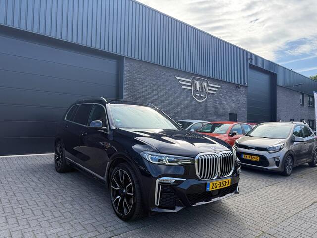 BMW X7 xDrive40i 6p. | 2E EIGENAAR | 3/6/12MND GARANTIE| M-SPORT |PANO | LASER | LED | B&W | MASSAGE | CARPLAY | TREKHAAK | DAB | BOMVOL |