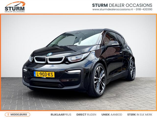 BMW i3 Dark Shadow Edition 120Ah 42 kWh | Navigatie | Camera | Adapt. Cruise Control | LED Koplampen | 20'' Velgen | Stoelverwarming | Rijklaarprijs!