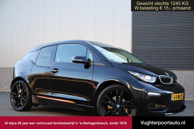 BMW i3 S 120Ah 42 kWh*RoadStyle Edition*/Sunroof/ Leder/W-pomp/3-fase/20"