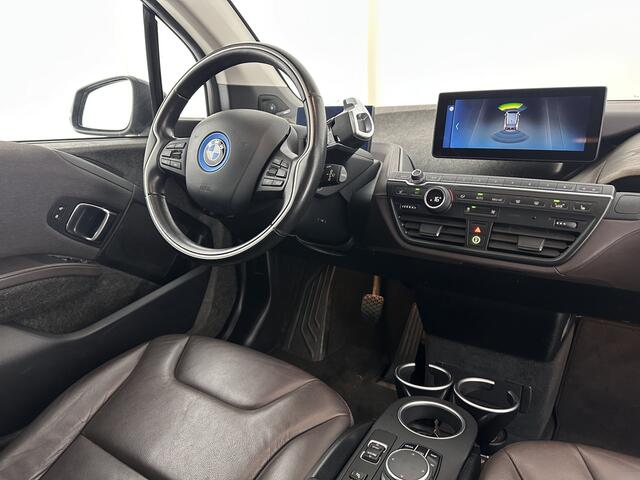 BMW i3 S 120Ah 42 kWh [ 3-Fase ] *ACCUCEL DEFECT / RANGE 151KM* *HEAT-PUMP | PANO | ADAPTIVE-CRUISE | LEATHER-FABRIC | FULL-LED | HARMAN/KARDON | HEATED-COMFORTSEATS | NAVI-FULLMAP | DAB+ | ECC | PDC | 18''ALU*