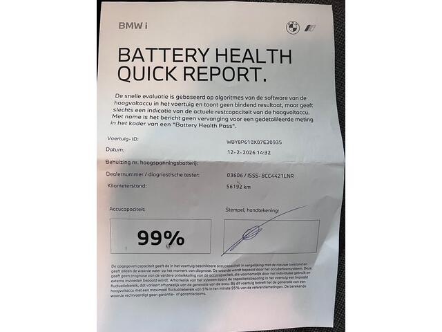 BMW i3 S 184pk Executive 120Ah 42 kWh*Melbourne Red*/Adaptive/W-pomp/Camera/3-fase/20"