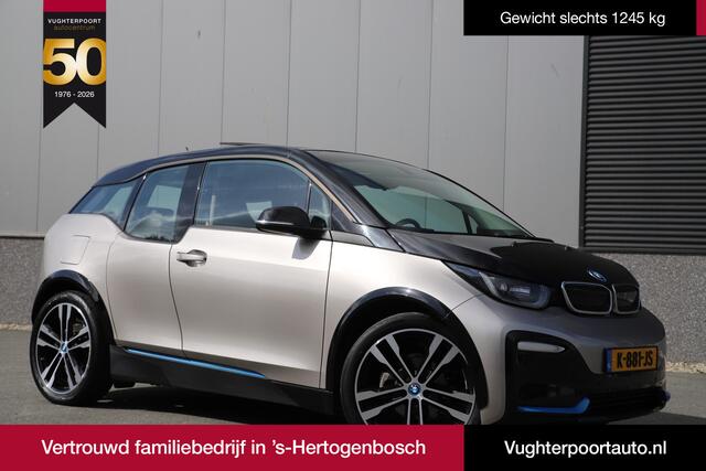 BMW i3 S 184pk Executive 120Ah 42 kWh/*Kashmir silver*/Lodge/Sunroof/Carplay/W-pomp/Camera/3-fase