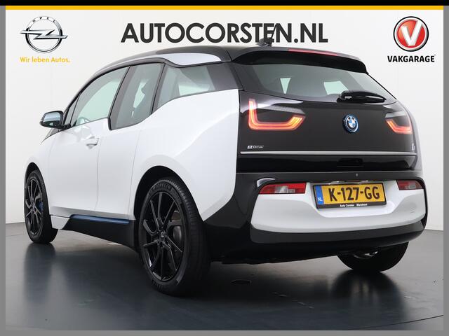 BMW i3 Executive Edition 120Ah 42kWh SOH 94% Warmtepomp Two-Tone Camera Navi-Pro Stoelverwarming Ecc Cruise Control Pdc Lmv 19" Isofix DAB Bluetooth Led Comfort pack advance Origineel Nederlandse Auto