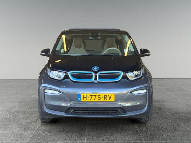 BMW i3 Executive Ed. 120Ah 42 kWh | 98% SOH | SCHUIF/KANTELDAK | ADAPT. CRUISE | CAMERA | CLIMATE | HALF/LEDER | NAVI |