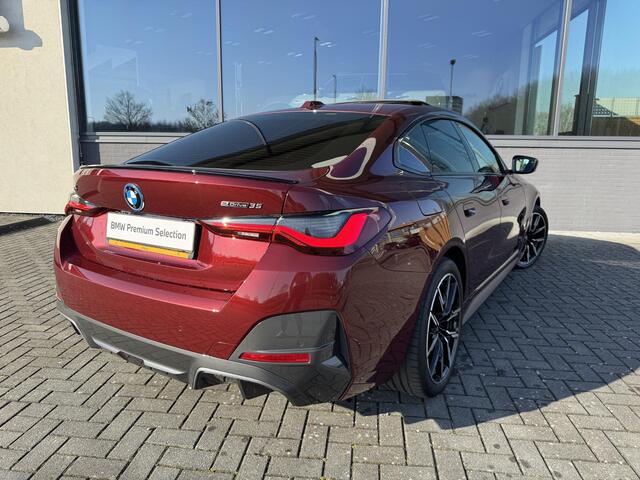 BMW i4 Gran Coupe eDrive35 | M-Sportpakket | Head Up | Schuifdak | Trekhaak | Stoelverwarming | Harman/kardon sound | 19 inch