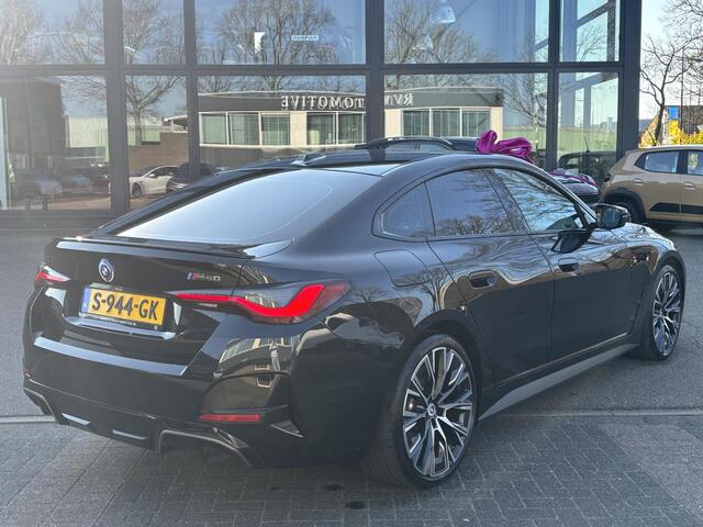 BMW i4 M50 High Executive 84 kWh M SPORT | LASER | SCHUIFDAK | 360 CAMERA | ACTIVE CRUISE | DODE HOEK