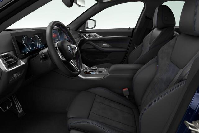 BMW i4 M50 High Executive M-Sport Pro / Comfort Acces / Glazen Schuifdak / Getinte Ramen Achter / Automatisch Dimmende Binnen & Buitenspiegel / Electrisch Verstelbare Voorstoelen / Driving Assistant / Laser Light / Harman Kardon / Verwarmbare Voorstoelen / Parki