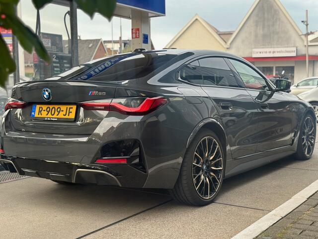 BMW i4 M50 High Executive 84 kWh | Fabr. Garantie | Pano | Sportstoelen | 360 Camera | Harman Kardon audio | VOL !