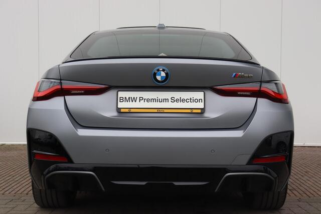 BMW i4 M50 High Executive Model M Sport / Harman Kardon / Schuif-Kanteldak / 20" LMV / M-Sportstoelen / Co-Pilot Pack / Stoelverwarming / Stuurwielrandverwarming