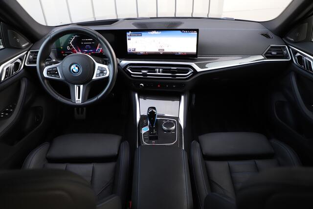 BMW i4 M50 High Executive M-Sport 84 kWh | 544PK | Luchtvering | Head-up | Keyles-go | Carbon | Laser-led | ACC | Harman/kardon | Sfeerverlichting | 2022.