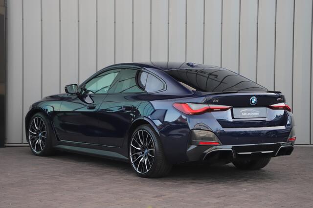 BMW i4 M50 High Executive M-Sport 84 kWh | 544PK | Luchtvering | Head-up | Keyles-go | Carbon | Laser-led | ACC | Harman/kardon | Sfeerverlichting | 2022.