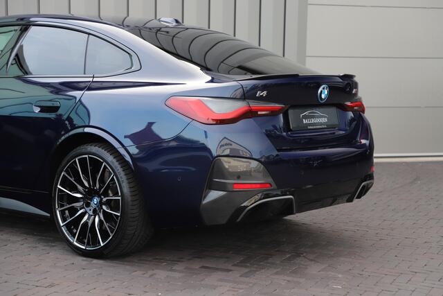 BMW i4 M50 High Executive M-Sport 84 kWh | 544PK | Luchtvering | Head-up | Keyles-go | Carbon | Laser-led | ACC | Harman/kardon | Sfeerverlichting | 2022.