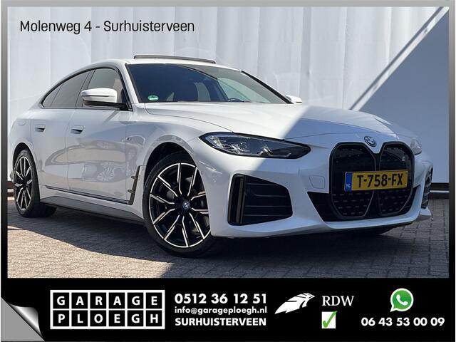 BMW i4 eDrive40 High Executive M-Sport 84 kWh Pano Leder Hud Adap.Cruise Compleet!