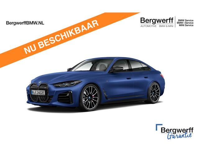 BMW i4 M50 - Dak - Memoryzetel - Trekhaak - Leder Dash - Driving + Parking Ass Prof