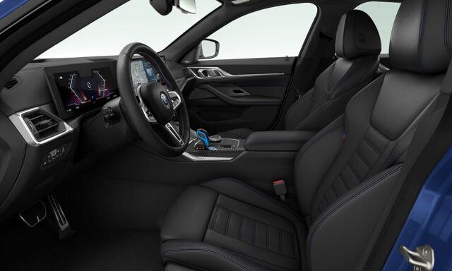 BMW i4 M50 - Dak - Memoryzetel - Trekhaak - Leder Dash - Driving + Parking Ass Prof