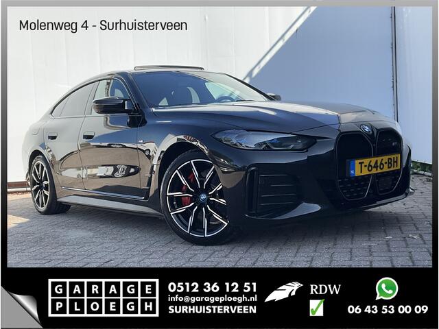 BMW i4 M50 M-Sport 84kWh 544PK Pano HUD Harman/Kardon Elek.Trekhaak Leer BOMVOL!