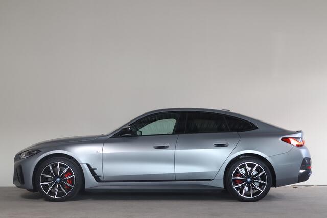 BMW i4 M-Sport eDrive40 84 kWh NL-Auto!! Individual Frozen Pure Grey Mettalic
