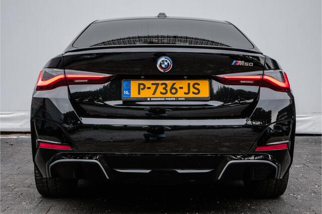 BMW i4 M50 544pk 84 kWh Sportstoelen/ Elek. trekhaak/ Camera/ Sfeerverlichting/ Elek. achterklep/ Carplay