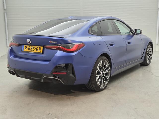 BMW i4 M50 High Executive 84 kWh | M sportpakket Pro | Driving assistant Pro | Pano | Trekhaak |* 27 t/m 31 dec eindejaarsshow!!