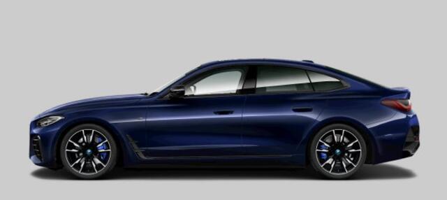 BMW i4 M50 High Executive 84 kWh Schuif/Kanteldak - Elektrisch verstelbare/verwarmde stoelen - Stuurwielrand verwarmd - Active Cruise Control - Hifi - Getinte Ruiten - M hoogglans Shadow Line -