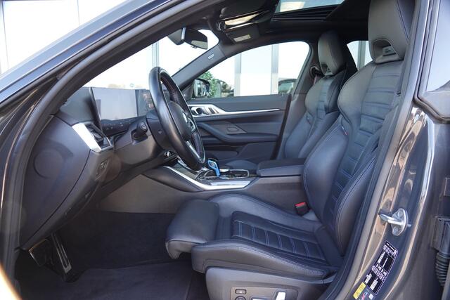 BMW i4 M50 High Executive 84 kWh | Schuif\Kanteldak | M Zetels | H&K | Memory | HUD | ACC | 20 Inch | Carbon |