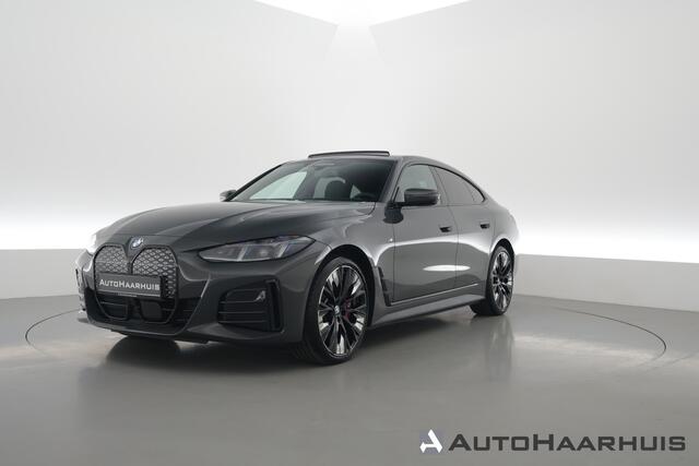 BMW i4 eDrive40 M Sport Pro 84 kWh | S/K-Dak | Elek. Trekhaak | Shadowline | Widescreen | Innovation pack | HUD | 360*+PDC | Carbon | Driving Ass. pro | Memory | Dodehoek V
