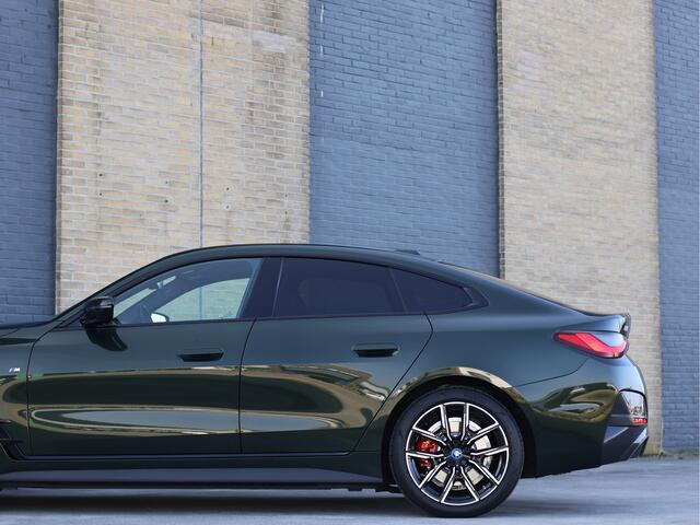 BMW i4 Gran Coupe eDrive40 84 kWh M Sport | Sanremo Green | Widescreen | Live Cockpit | Haak | Org. NL