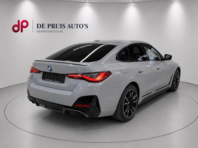 BMW i4 M50 X Drive 84 kWh Pano Trekhaak Head Up Luchtvering memory Harman/Kardon 19 Inch M Wielen