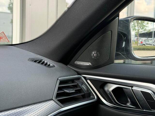 BMW i4 eDrive40 High Executive 84 kWh M Sport | Panoramadak | Stoelverwarming | Stuurverwarming | Harman Kardon | Adaptive Cruise Control | Laser LED | 360 Camera | Keyless | Navigatie | Head-Up Display | Ambiance Verlichting |
