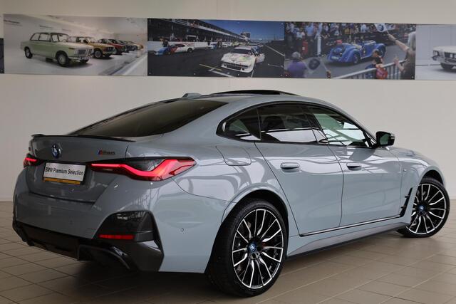 BMW i4 M50 High Executive | M Sportpakket Pro | Glazen schuifdak | Driving Assistant Professional | Harman Kardon | Laserlight