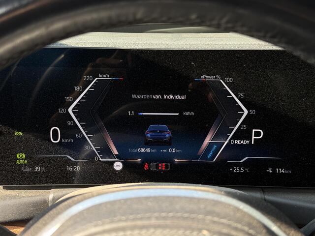 BMW i4 eDrive40 High Executive 84 kWh M Sport 18"/SOH 100%/Lederen M-stoelen + memory/Head-up/Adaptieve cruise/Adaptief M-onderstel/Sfeerverlichting/HiFi