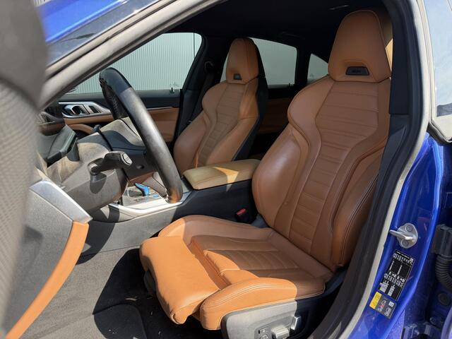 BMW i4 eDrive40 High Executive 84 kWh M Sport 18"/SOH 100%/Lederen M-stoelen + memory/Head-up/Adaptieve cruise/Adaptief M-onderstel/Sfeerverlichting/HiFi