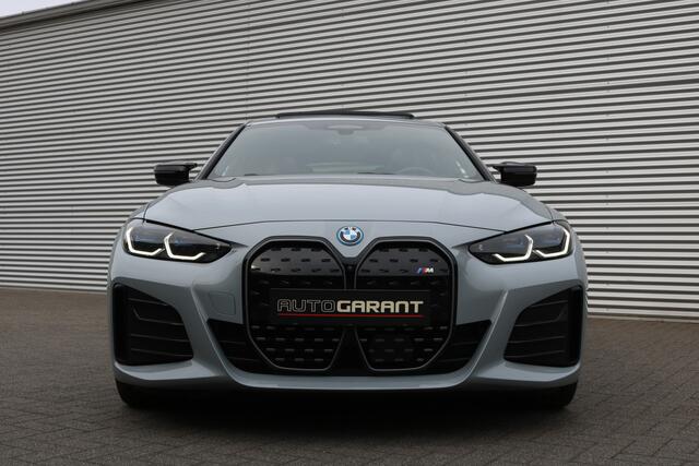 BMW i4 M50 High Executive 84 kWh 544PK M-Sportpakket (Schuifdak M-Sportleder/Memory Carplay HeadUp HarmanKardon 360Camera ACC Laser)