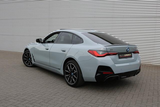 BMW i4 M50 High Executive 84 kWh 544PK M-Sportpakket (Schuifdak M-Sportleder/Memory Carplay HeadUp HarmanKardon 360Camera ACC Laser)