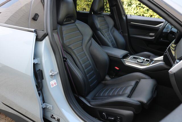 BMW i4 M50 High Executive 84 kWh 544PK M-Sportpakket (Schuifdak M-Sportleder/Memory Carplay HeadUp HarmanKardon 360Camera ACC Laser)