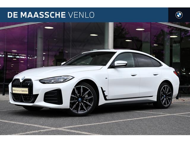 BMW i4 eDrive40 High Executive M Sport / Achteruitrijcamera / Comfort Access / Active Cruise Control / Live Cockpit Professional / Stoelverwarming