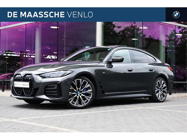 BMW i4 eDrive40 High Executive M Sport / Schuif-kanteldak / Trekhaak / M Sportstoelen / Comfort Access / Parking Assistant Plus / Stuurverwarming